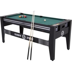 imageTRIUMPH SPORTS 72quot 4 in 1 MultiGame Swivel Table