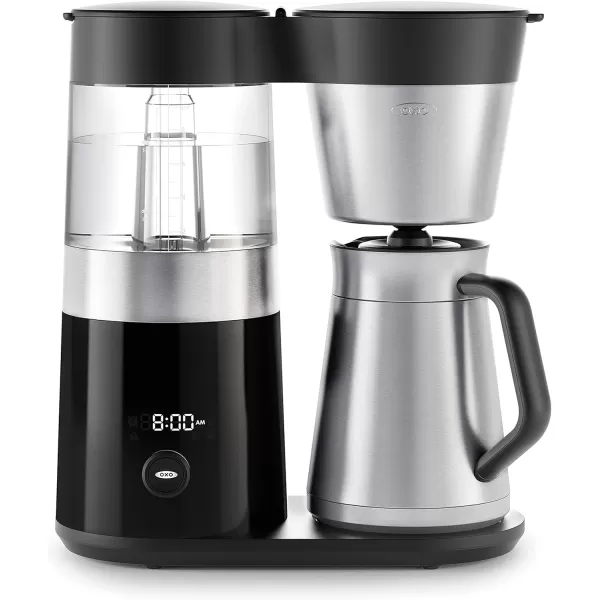 OXO Brew 9 Cup Stainless Steel Coffee Maker,Silver, Black
