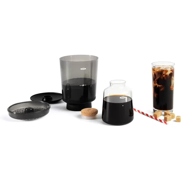 OXO Brew Compact Cold Brew Coffee Maker,Black