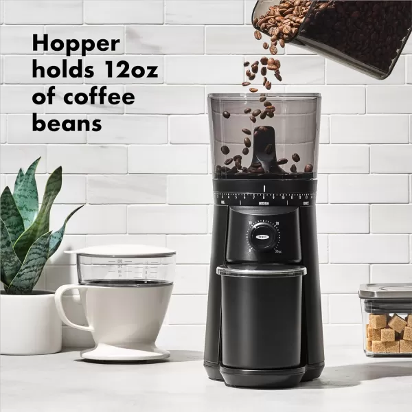 OXO Brew Conical Burr Coffee Grinder , Silver