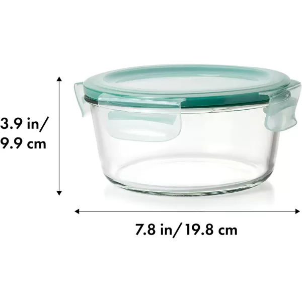 OXO Good Grips 7 Cup Smart Seal Glass Round Food Storage Container
