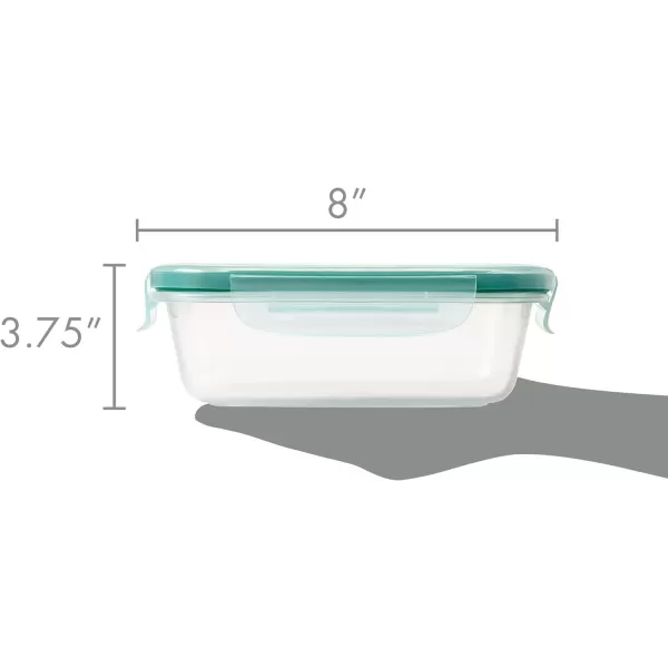 OXO Good Grips 8 Cup Smart Seal Glass Rectangle Container