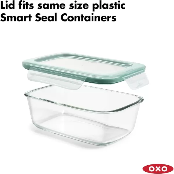 OXO Good Grips 8 Cup Smart Seal Glass Rectangle Container
