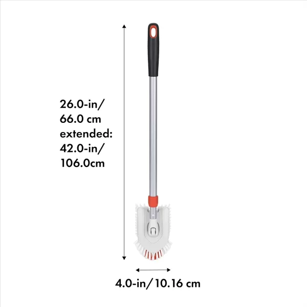 OXO Good Grips Extendable Shower, Tub and Tile Scrubber - 42 inches