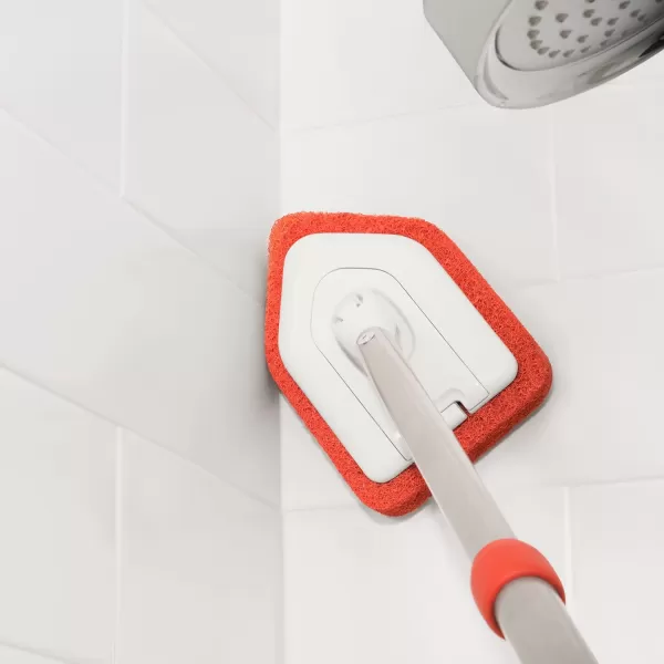 OXO Good Grips Extendable Shower, Tub and Tile Scrubber - 42 inches)