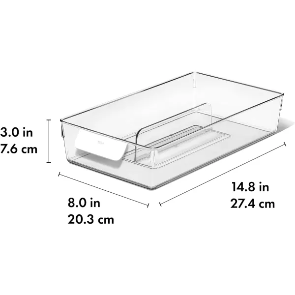 OXO Good Grips Fridge Egg Holder with Removable Tray and Lid