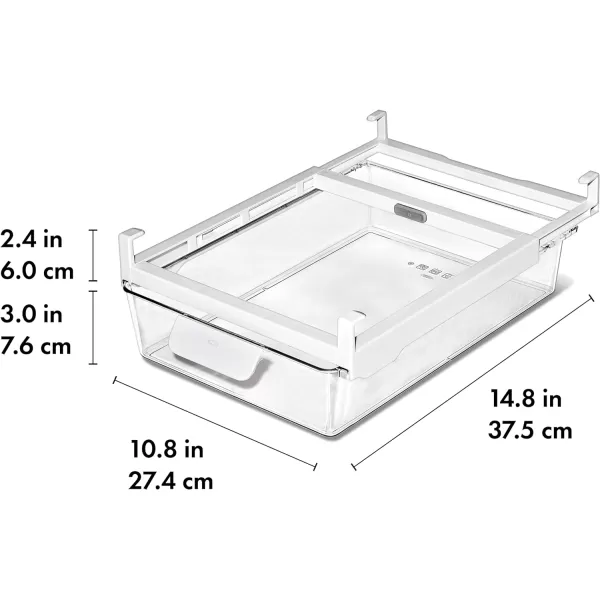 OXO Good Grips Fridge Egg Holder with Removable Tray and Lid