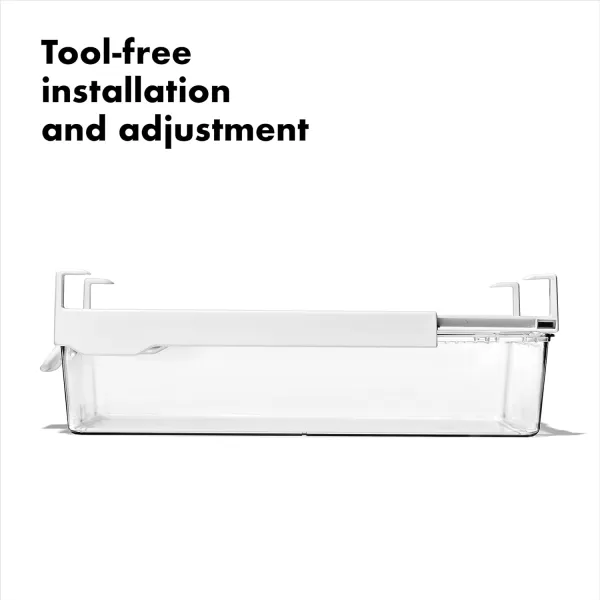 OXO Good Grips Fridge Egg Holder with Removable Tray and Lid