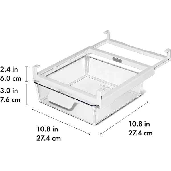 OXO Good Grips Fridge Egg Holder with Removable Tray and Lid