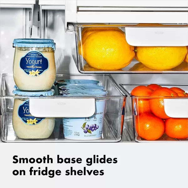 OXO Good Grips Fridge Egg Holder with Removable Tray and Lid