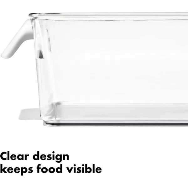 OXO Good Grips Fridge Egg Holder with Removable Tray and Lid