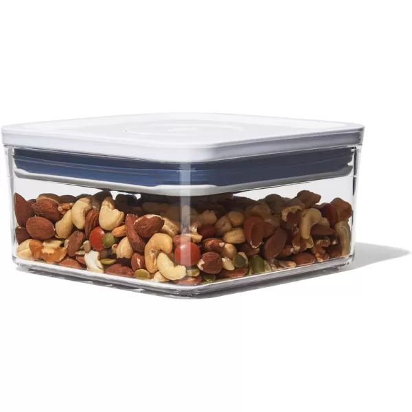 OXO Good Grips POP Container - Airtight Food Storage - Big Square Medium 4.4 Qt Ideal for 5lbs of flour or sugar