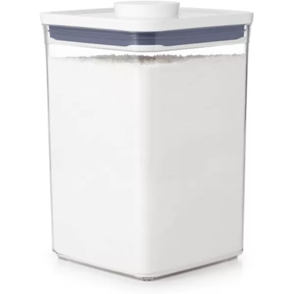 OXO Good Grips POP Container - Airtight Food Storage - Big Square Medium 4.4 Qt Ideal for 5lbs of flour or sugar