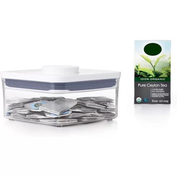 OXO Good Grips POP Container - Airtight Food Storage - Big Square Medium 4.4 Qt Ideal for 5lbs of flour or sugar