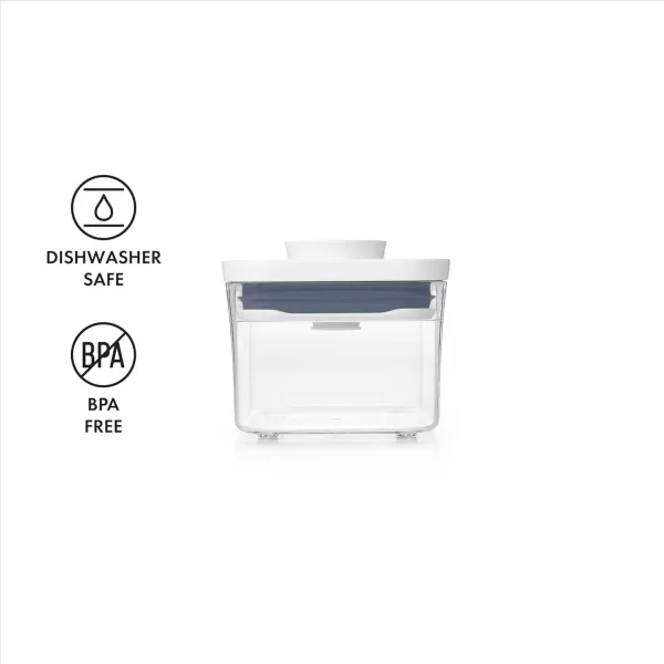 OXO Good Grips POP Container - Airtight Food Storage - Big Square Medium 4.4 Qt Ideal for 5lbs of flour or sugar