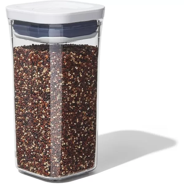 OXO Good Grips POP Container - Airtight Food Storage - Big Square Medium 4.4 Qt Ideal for 5lbs of flour or sugar