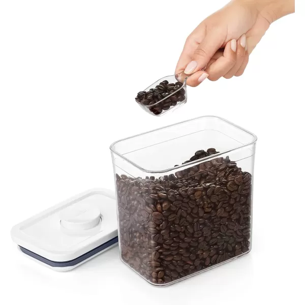 OXO Good Grips POP Container Coffee Scoop, Clear)