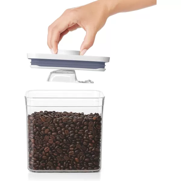 OXO Good Grips POP Container Coffee Scoop, Clear)