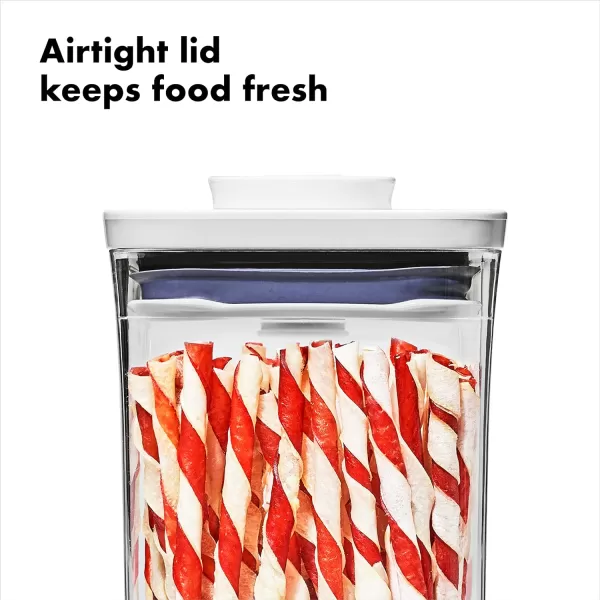 OXO Good Grips Pet POP Container – 3.3 Qt/3.1 L |Ideal for up to 3lbs of Dog Food or 2.5lbs of Cat Food | Airtight Dog and Cat Food Storage Container | BPA Free