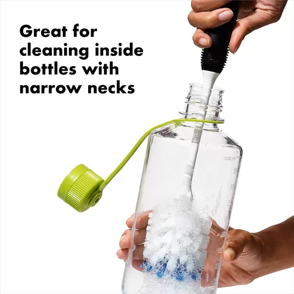 OXO Good Grips Soap Dispensing Palm Brush Storage Set