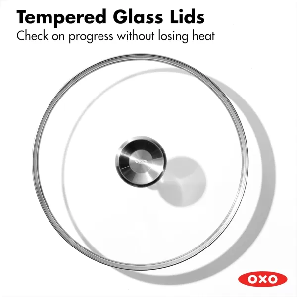 OXO Mira Tri-Ply Stainless Steel, 5QT Stock Pot with Lid, Induction, Multi Clad, Dishwasher and Metal Utensil Safe