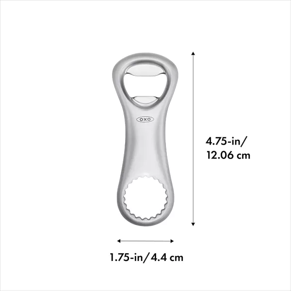 OXO Steel Vertical Lever Corkscrew with Removable Foil Cutter