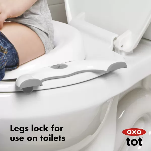 OXO Tot 2-in-1 Go Potty - Gray, 1 Count 