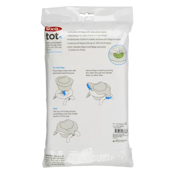 OXO Tot 2-in-1 Go Potty - Gray, 1 Count 