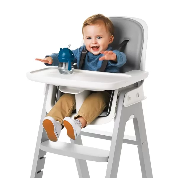 OXO Tot 6 Ounce Transitions Straw Cup with Removable Handles - Teal