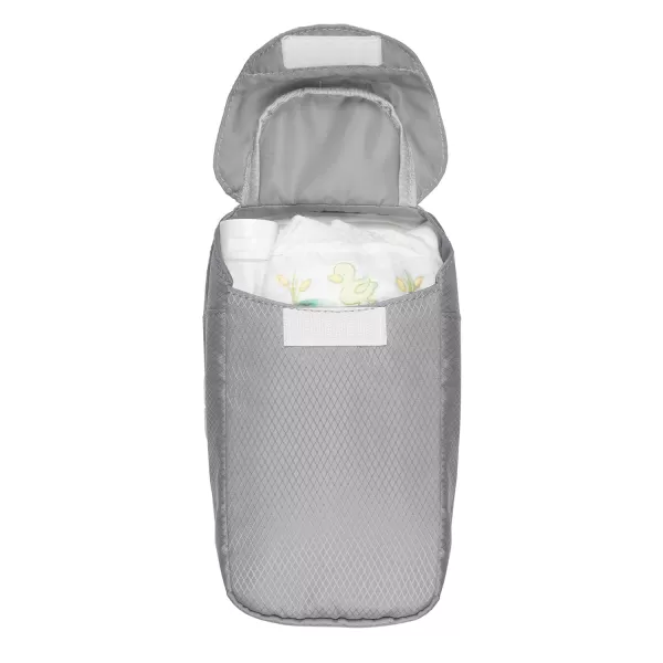 OXO Tot On-The-Go Wipes Dispenser with Diaper Pouch, Gray