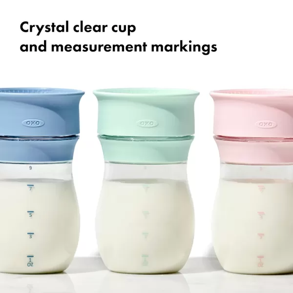 OXO Tot Transitions 360 Cup 6 oz. with Handles - Opal and Dusk - 2 Pack
