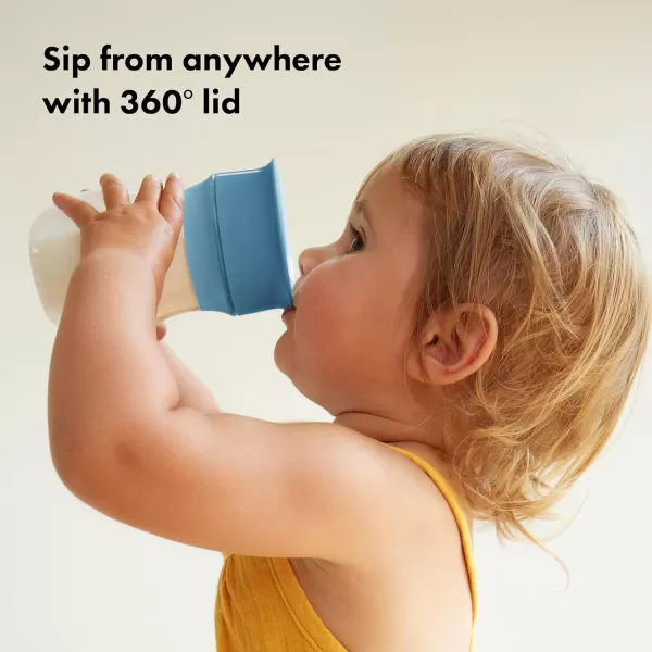 OXO Tot Transitions 360 Cup 6 oz. with Handles - Opal and Dusk - 2 Pack