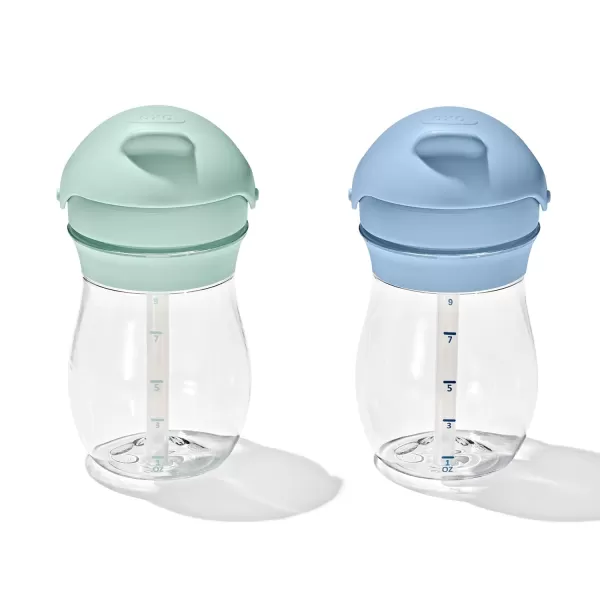 OXO Tot Transitions Straw Cup 9 oz. - Opal and Dusk - 2 Pack