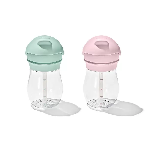 OXO Tot Transitions Straw Cup 9 oz. - Opal and Dusk - 2 Pack