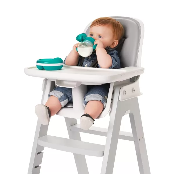 OXO Tot Transitions Straw Cup with Handles 6 oz. - Opal and Dusk - 2 Pack