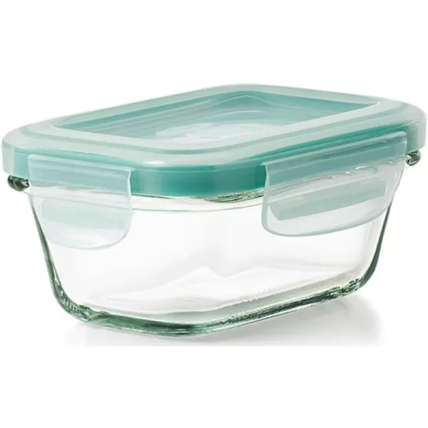 OXO Good Grips 4 Ounce Smart Seal Glass Rectangle Food Storage Container)