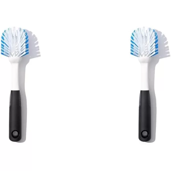 OXO Good Grips Dish Brush, White/Black, 1EA)