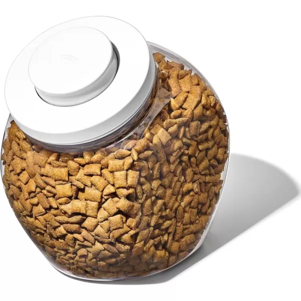 OXO Good Grips Pet POP Container – 3.3 Qt/3.1 L |Ideal for up to 3lbs of Dog Food or 2.5lbs of Cat Food | Airtight Dog and Cat Food Storage Container | BPA Free