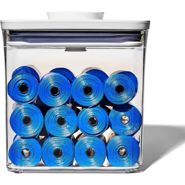 OXO Good Grips Pet POP Container – 3.3 Qt/3.1 L |Ideal for up to 3lbs of Dog Food or 2.5lbs of Cat Food | Airtight Dog and Cat Food Storage Container | BPA Free