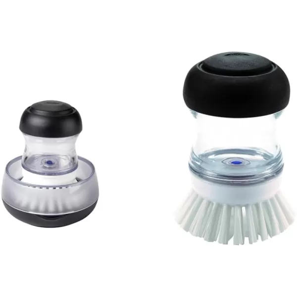 OXO Good Grips Soap Dispensing Palm Brush Storage Set