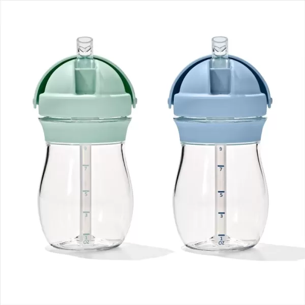 OXO Tot Transitions Straw Cup 9 oz. - Opal and Dusk - 2 Pack