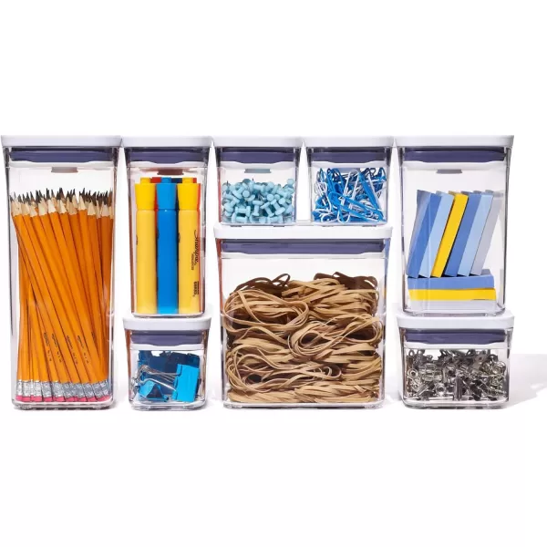 OXO Good Grips 10-Piece POP Container Set, White