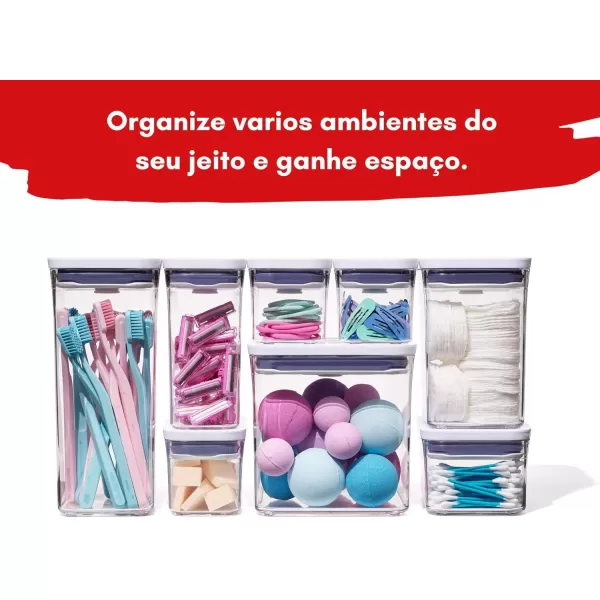 OXO Good Grips 10-Piece POP Container Set, White