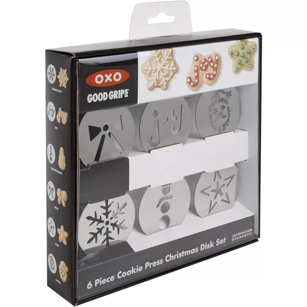 OXO Good Grips 12-Piece Cookie Press Set