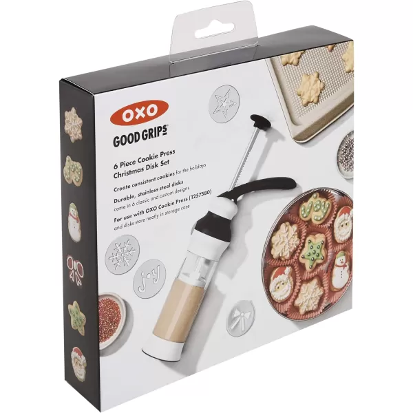 OXO Good Grips 12-Piece Cookie Press Set