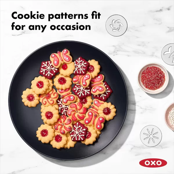 OXO Good Grips 12-Piece Cookie Press Set