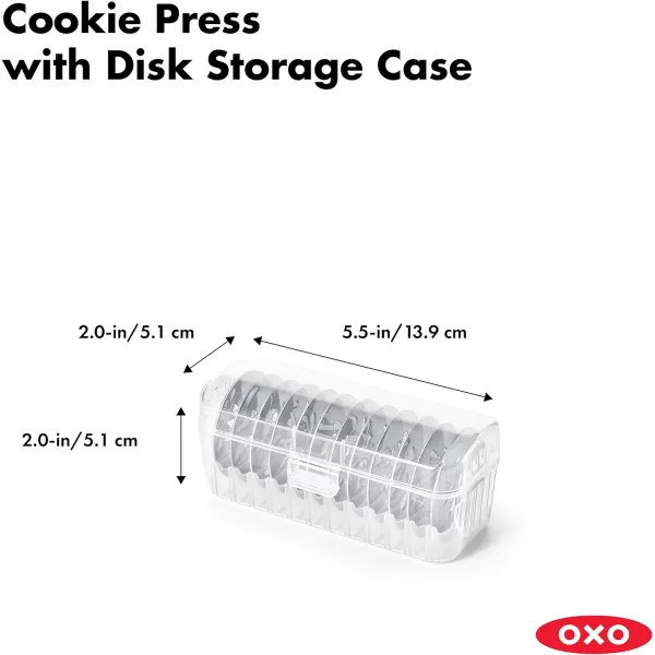 OXO Good Grips 12-Piece Cookie Press Set