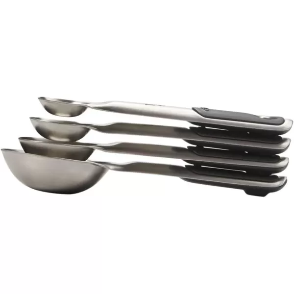 OXO Good Grips 3-Piece Angled Measuring Cup Set, Black