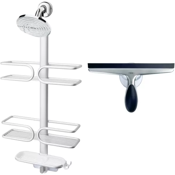 OXO Good Grips 3 Tier Aluminum Shower Caddy