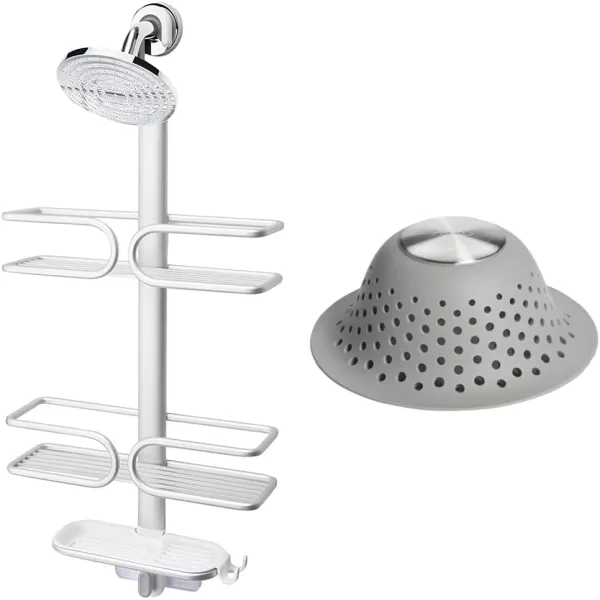 OXO Good Grips 3 Tier Aluminum Shower Caddy
